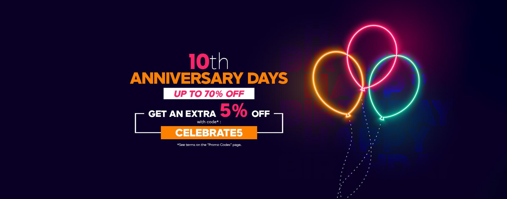 Birthday Deals Running