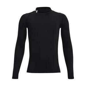 1369477-001-kid-s-long-sleeved-jersey-with-stand-up-collar-under-armour-heatgear-black-white
